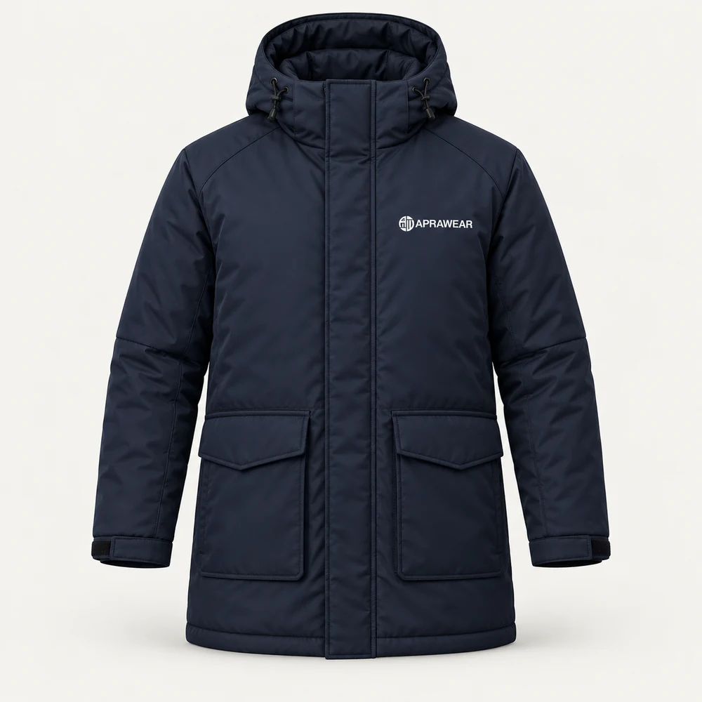 Navy APRAWEAR insulated work parka